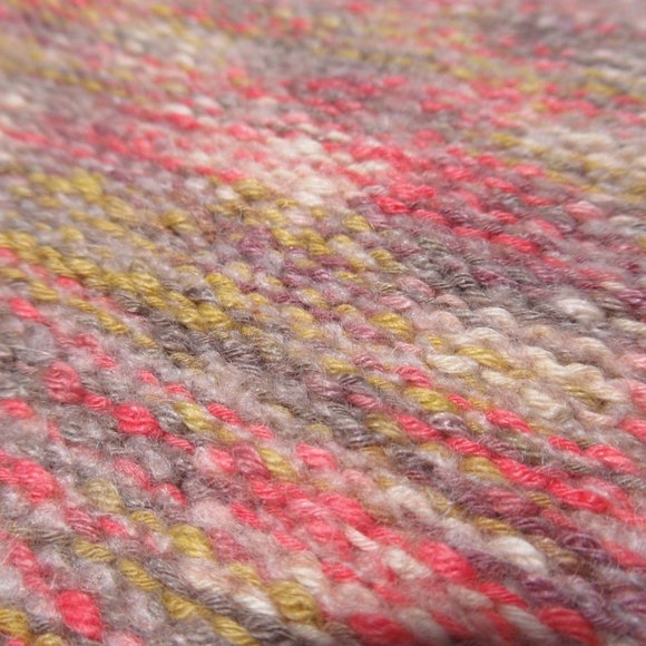 Anthropologie Pilcro Deep V Sweater -  Pink Spacedye Combo XXS 2XS 00 - Picture 7 of 9